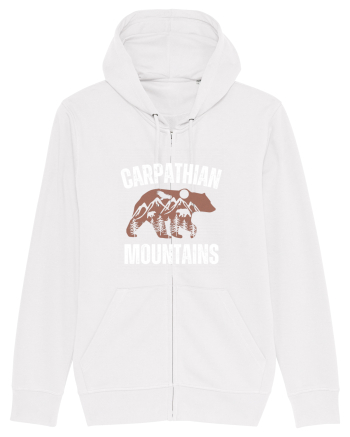 Carpathian Mountains.Muntii Carpati White