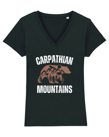 Carpathian Mountains.Muntii Carpati Black