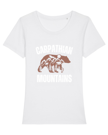 Carpathian Mountains.Muntii Carpati White
