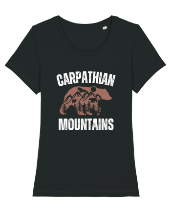 Carpathian Mountains.Muntii Carpati Black