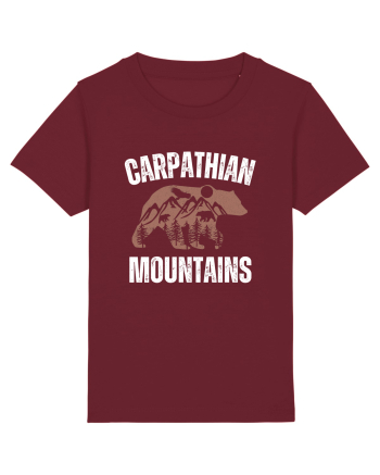 Carpathian Mountains.Muntii Carpati Burgundy