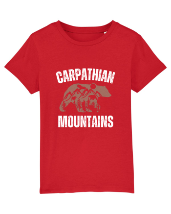 Carpathian Mountains.Muntii Carpati Red