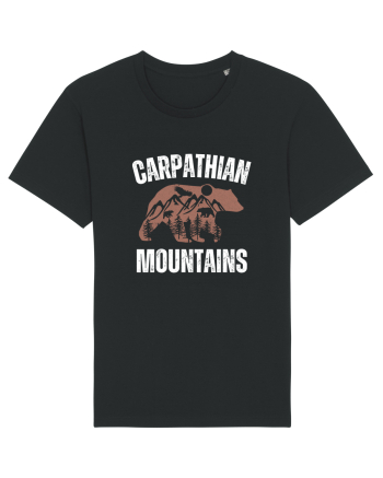 Carpathian Mountains.Muntii Carpati Black