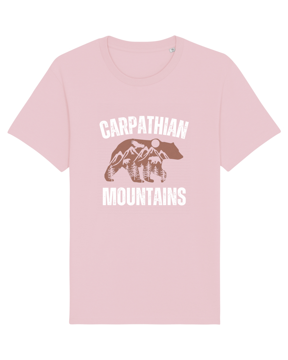 Tricou mânecă scurtă Unisex Rocker Cotton Pink