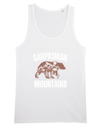 Carpathian Mountains.Muntii Carpati White