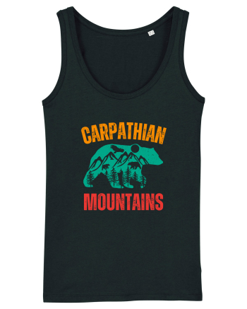 Carpathian Mountains.Muntii Carpati Black