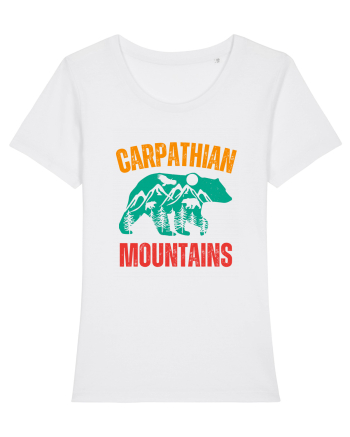 Carpathian Mountains.Muntii Carpati White