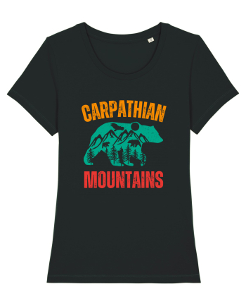 Carpathian Mountains.Muntii Carpati Black