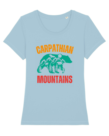 Carpathian Mountains.Muntii Carpati Sky Blue
