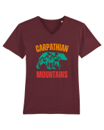 Carpathian Mountains.Muntii Carpati Tricou mânecă scurtă guler V Bărbat Presenter