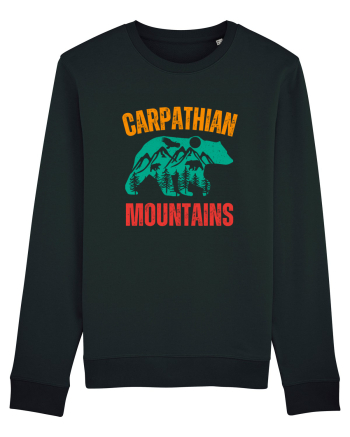 Carpathian Mountains.Muntii Carpati Black