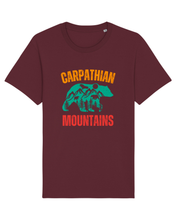Carpathian Mountains.Muntii Carpati Burgundy