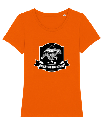 Carpathian Mountains.Muntii Carpati Bright Orange