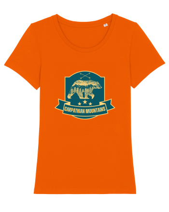 Carpathian Mountains.Muntii Carpati Bright Orange