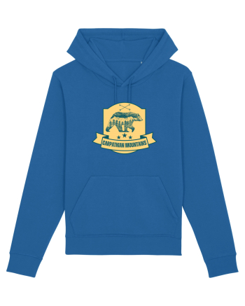 Carpathian Mountains.Muntii Carpati Royal Blue