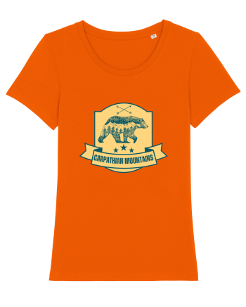 Carpathian Mountains.Muntii Carpati Bright Orange