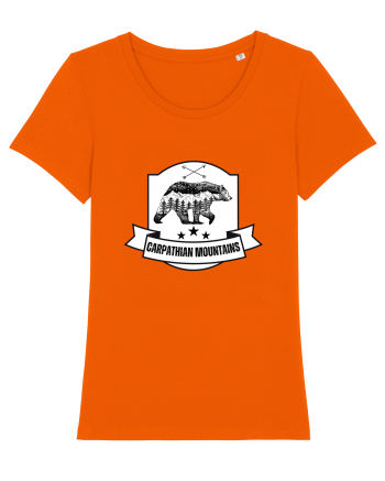 Carpathian Mountains.Muntii Carpati Bright Orange