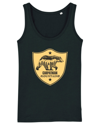 Carpathian Mountains.Muntii Carpati Black