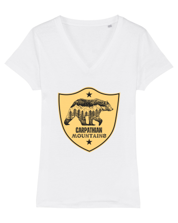Carpathian Mountains.Muntii Carpati White