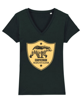 Carpathian Mountains.Muntii Carpati Black