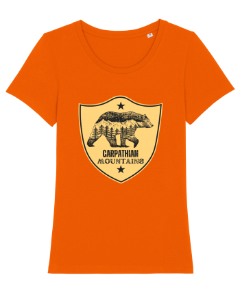 Carpathian Mountains.Muntii Carpati Bright Orange