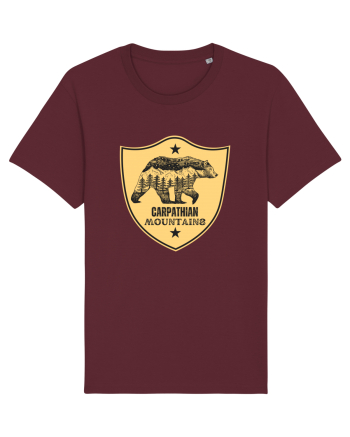 Carpathian Mountains.Muntii Carpati Burgundy