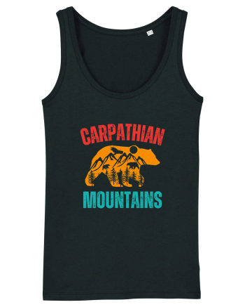 Carpathian Mountains.Muntii Carpati Black