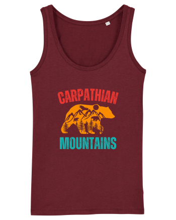 Carpathian Mountains.Muntii Carpati Burgundy