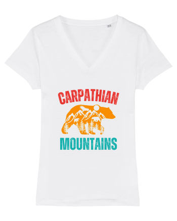 Carpathian Mountains.Muntii Carpati White