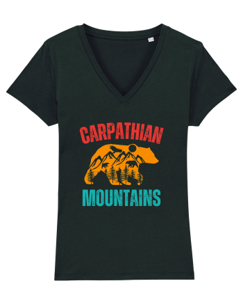 Carpathian Mountains.Muntii Carpati Black