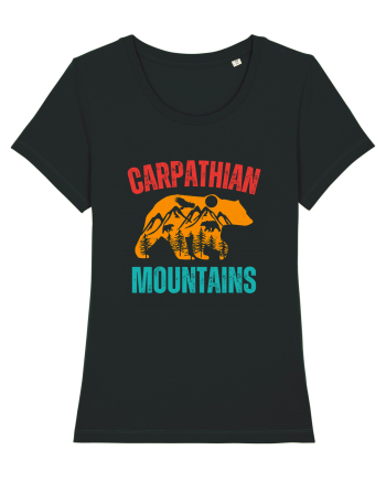 Carpathian Mountains.Muntii Carpati Black