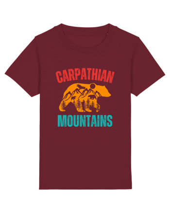 Carpathian Mountains.Muntii Carpati Burgundy