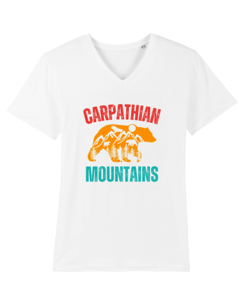 Carpathian Mountains.Muntii Carpati White