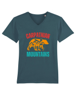 Carpathian Mountains.Muntii Carpati Tricou mânecă scurtă guler V Bărbat Presenter