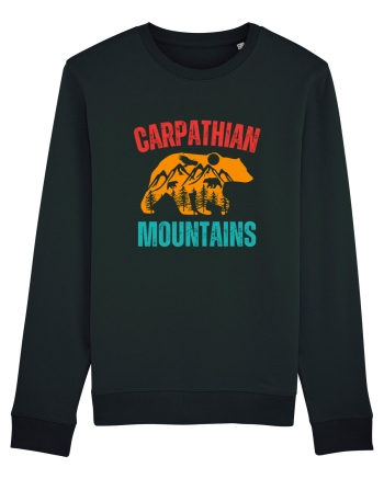 Carpathian Mountains.Muntii Carpati Black