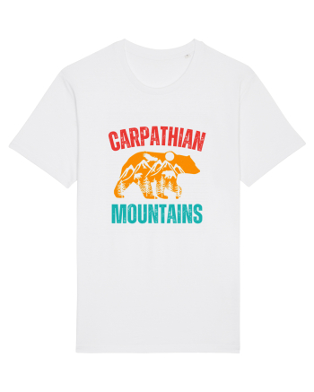 Carpathian Mountains.Muntii Carpati White