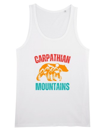 Carpathian Mountains.Muntii Carpati White