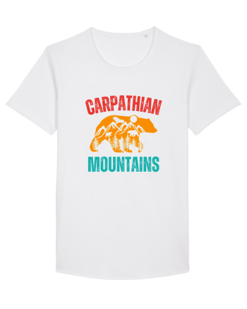 Carpathian Mountains.Muntii Carpati White