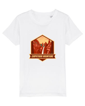 Carpathian Mountains.Muntii Carpati White