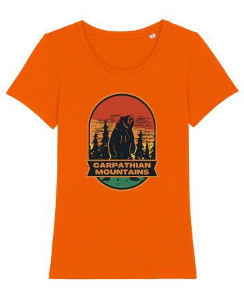 Carpathian Mountains.Muntii Carpati Bright Orange