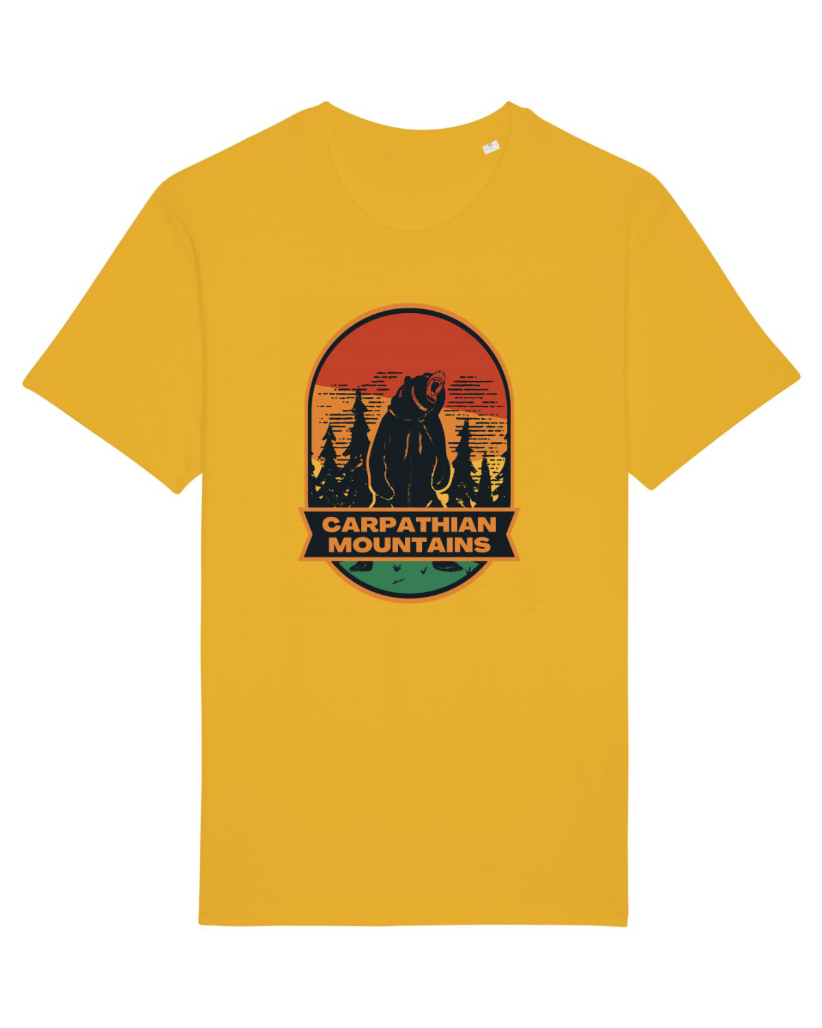 Tricou mânecă scurtă Unisex Rocker Spectra Yellow