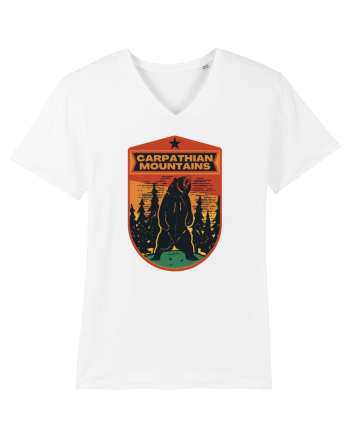 Carpathian Mountains.Muntii Carpati White