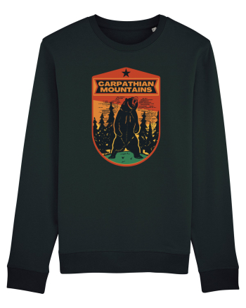 Carpathian Mountains.Muntii Carpati Black