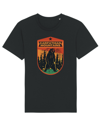 Carpathian Mountains.Muntii Carpati Black