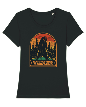 Carpathian Mountains.Muntii Carpati Black