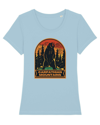 Carpathian Mountains.Muntii Carpati Sky Blue
