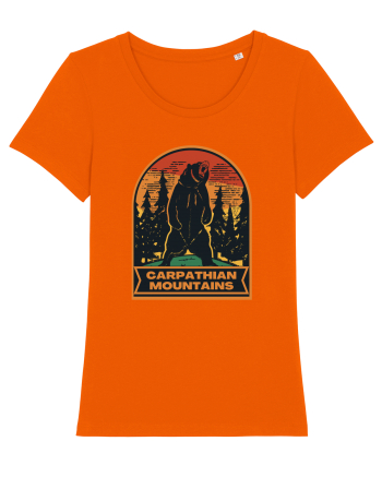 Carpathian Mountains.Muntii Carpati Bright Orange
