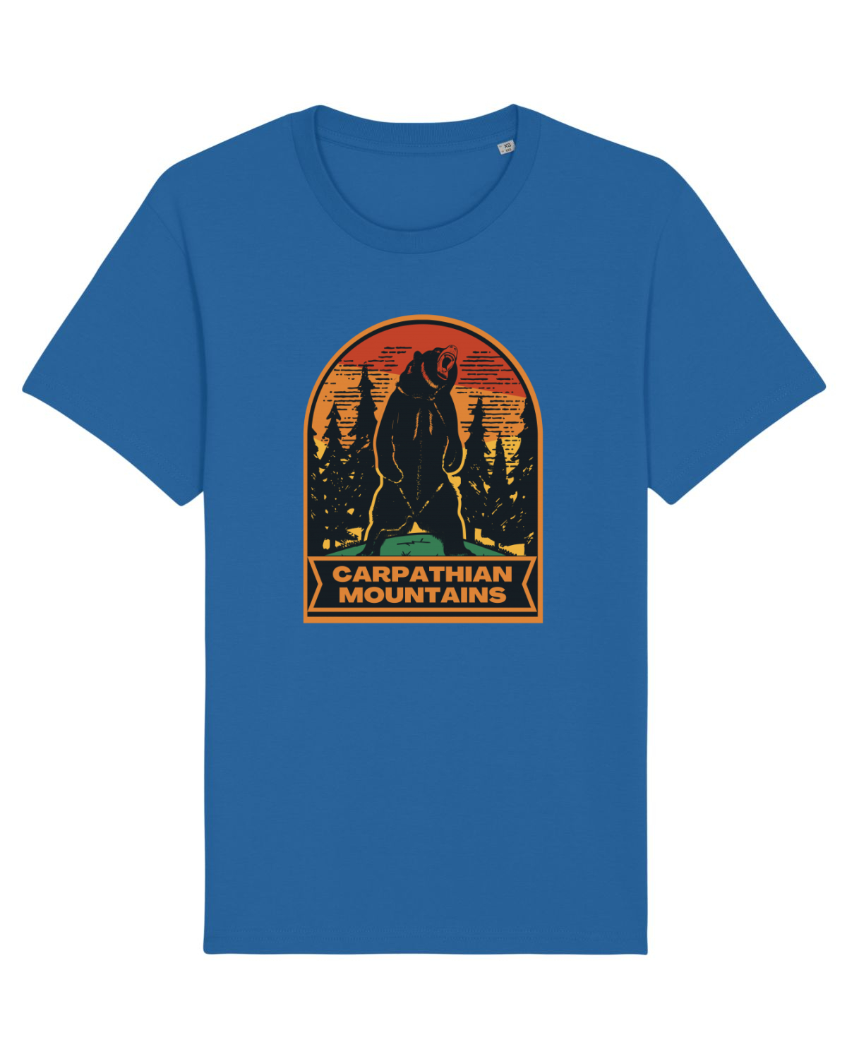 Tricou mânecă scurtă Unisex Rocker Royal Blue