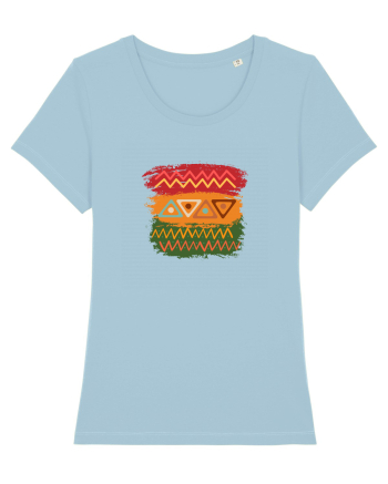 African Design Sky Blue
