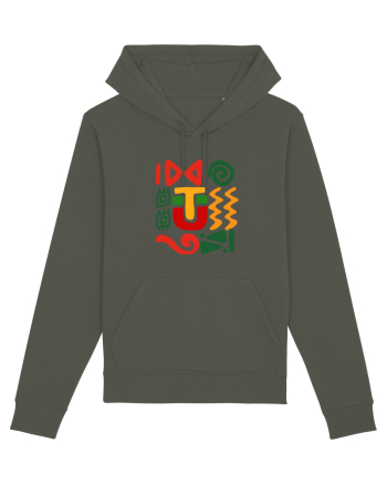 Africa Tribal Pattern Khaki